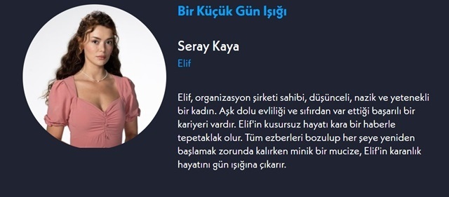 Bir Küçük Gün Işığı'nda kim kimdir?