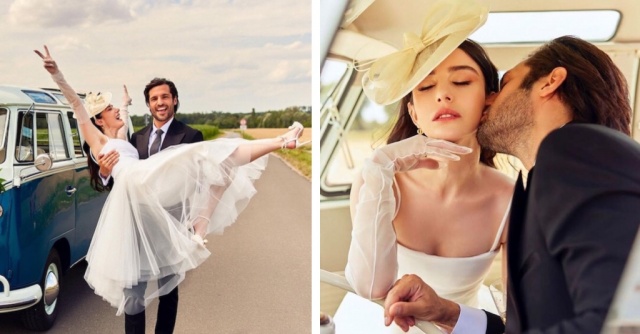 Özge Gürel ve Serkan Çayoğlu çiftinden yeni kareler geldi