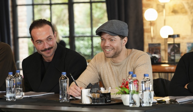 Eşref Rüya okuma provasından kareler