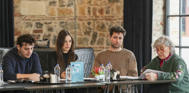 Eşref Rüya okuma provasından kareler