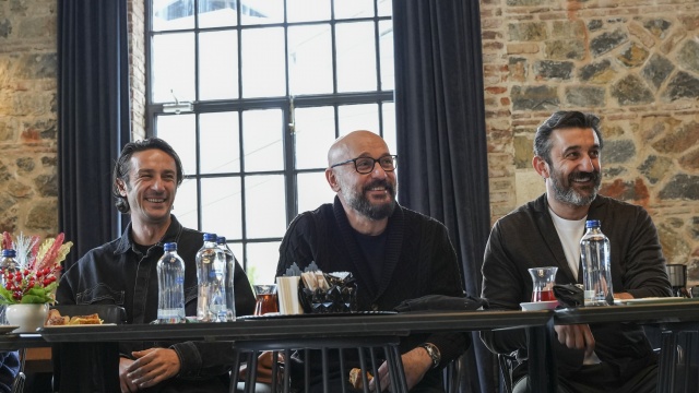 Eşref Rüya okuma provasından kareler