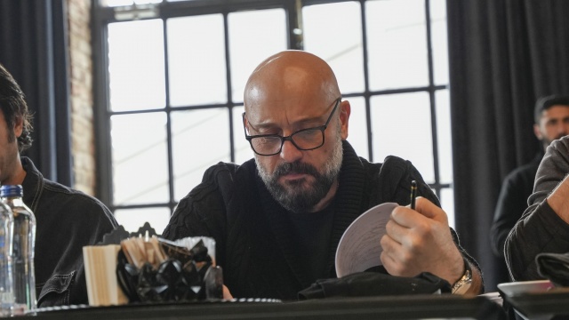 Eşref Rüya okuma provasından kareler