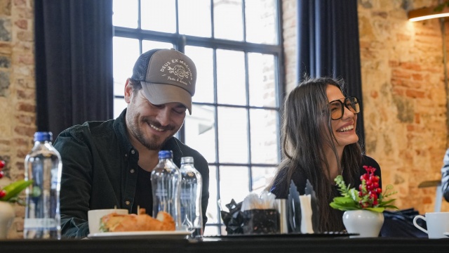 Eşref Rüya okuma provasından kareler