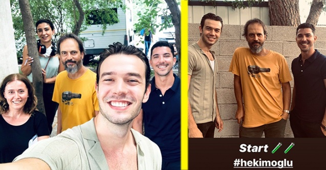 Hekimoğlu ekibi sete çıktı