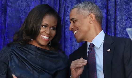 Obama ve eşi dizi yapımcılığına soyundu