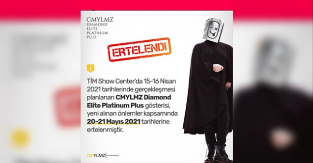 Cem Yılmaz'ın gösterileri ertelendi