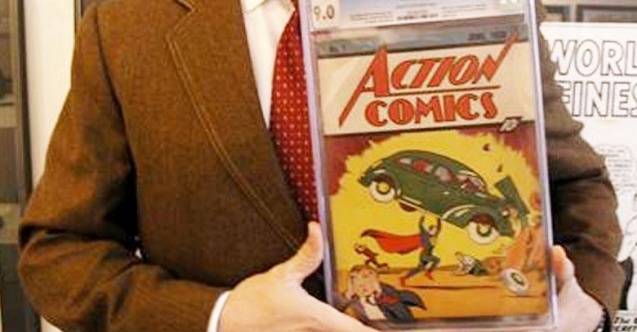Superman çizgi romanı rekor fiyattan alıcı buldu