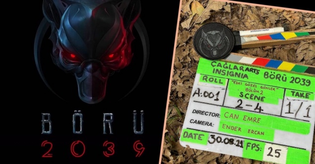 "Börü 2039" ekibi sete çıktı