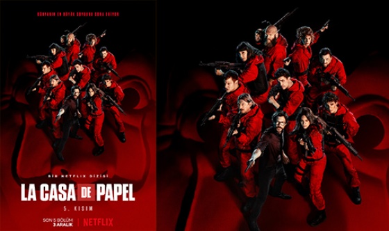 "La casa de papel"den yeni video ve afiş paylaşıldı
