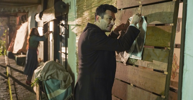 "Aziz"den heyecanlandıran sahne