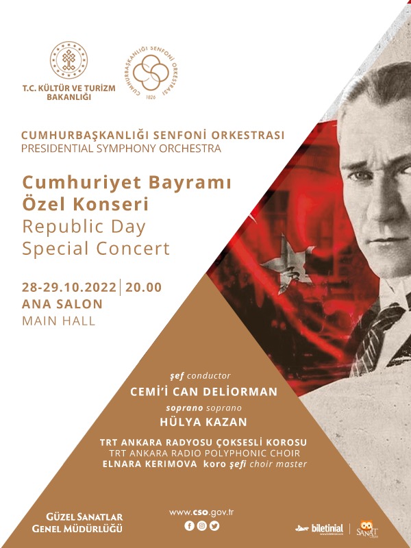 Cumhurbaşkanlığı Senfoni Orkestrası'ndan görkemli konser