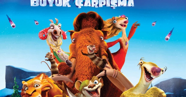 "Buz Devri 5: Büyük Çarpışma" ekrana renk katacak