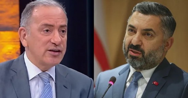 Fatih Altaylı'dan 'manipülasyon peşinde' diyen RTÜK Başkanı Şahin'e tepki