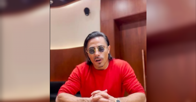 Nusret gökyüzüne Türkiye için yardım isteği yazdırdı