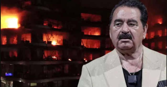 İbrahim Tatlıses'in İzmir'deki evi yandı, ünlü isim ölümden döndü!
