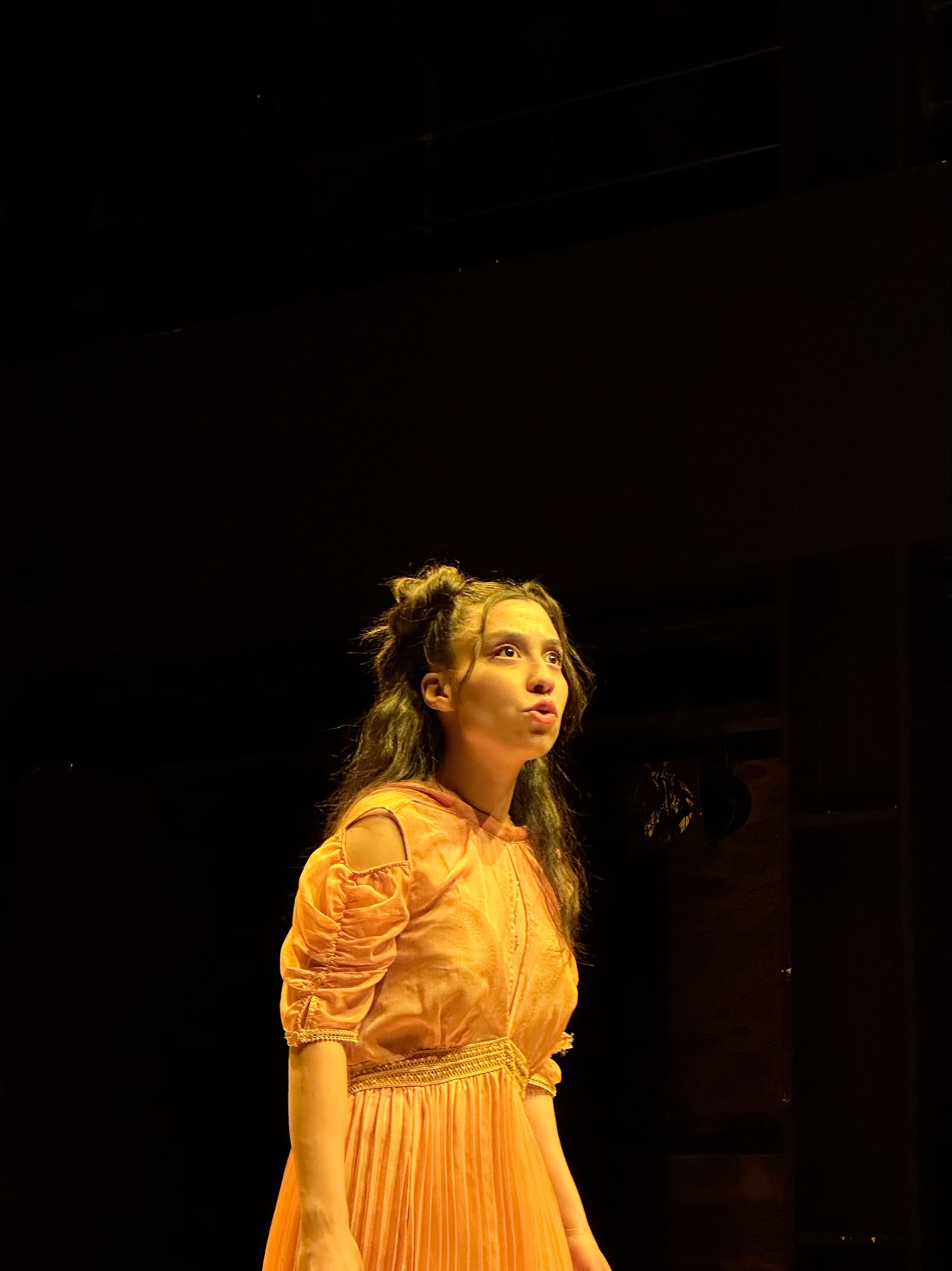 Karanlıkta Kadınlar Sarı Görünür izleyicisiyle buluşmaya hazırlanıyor