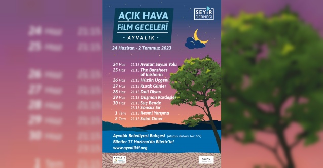 Ayvalık’ta sinema dolu günler için geri sayım başladı