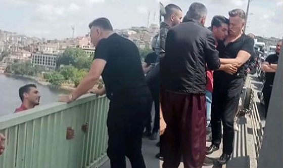 Nuri Alço, intihar girişiminde bulunan gencin hayatını kurtardı