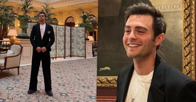 Yiğit Koçak, Paris'te şıklığı ile dikkat çekti!