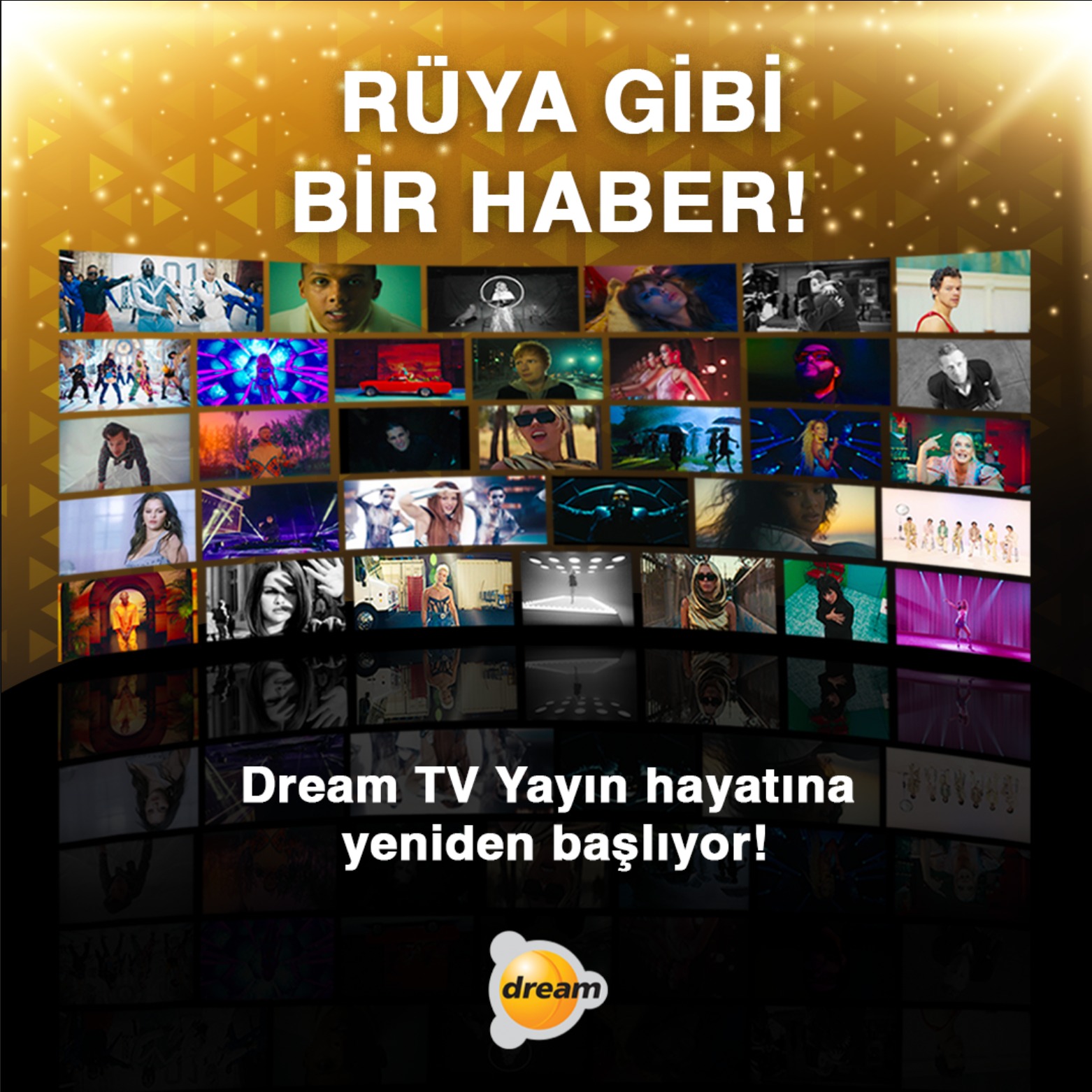 Dream TV bugün yayın hayatına yeniden başlıyor!