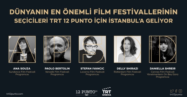 Dünya sinema sektörünün en iyileri “TRT 12 Punto”da konuşacak