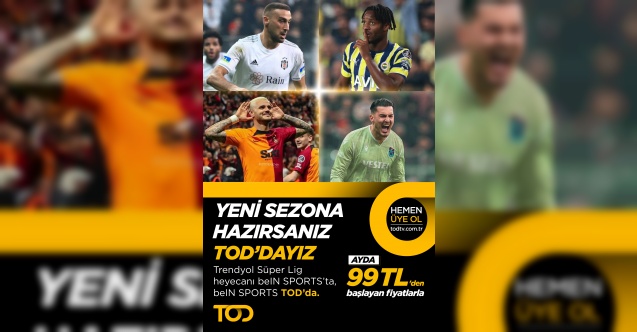 Yeni sezonda şampiyonlar yine TOD’da belli olacak 