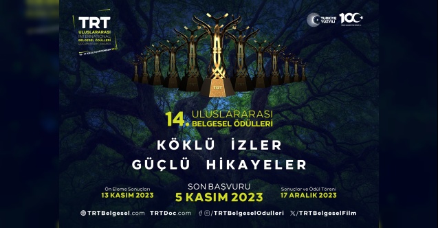 "14. TRT Uluslararası Belgesel Ödülleri” başvuruları Başladı