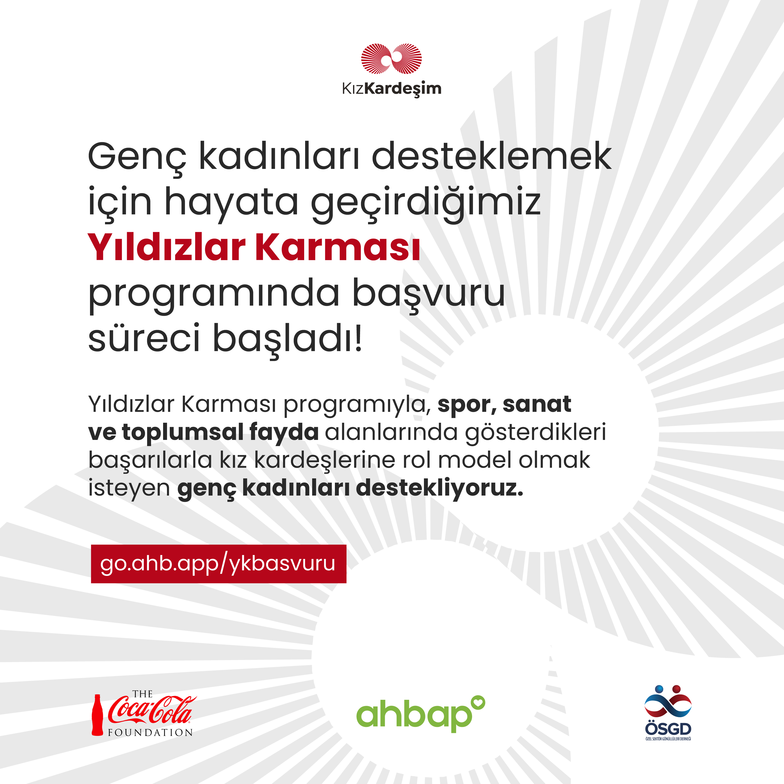 Kız Kardeşim Projesi 20 genç kadının hayallerini destekleyecek