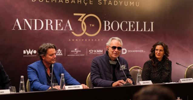 Andrea Bocelli: “Ben sesimden feragat edebilirim yeter ki barış tesis edilsin”