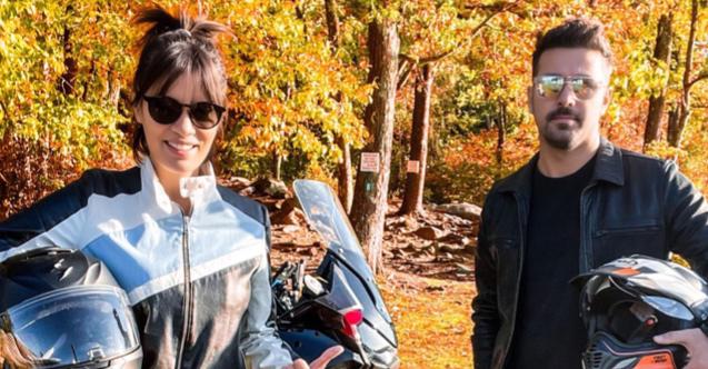 Motorsikletle Amerika'yı geziyor