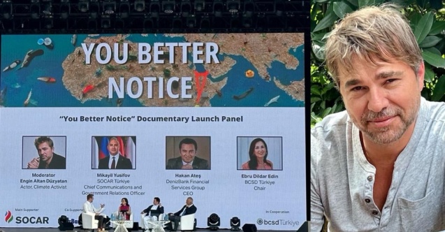 Engin Altan Düzyatan’ın "YOU BETTER NOTICE" belgeseli tanıtıldı