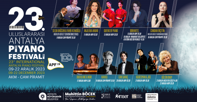 Uluslararası Antalya Piyano Festivali başlıyor
