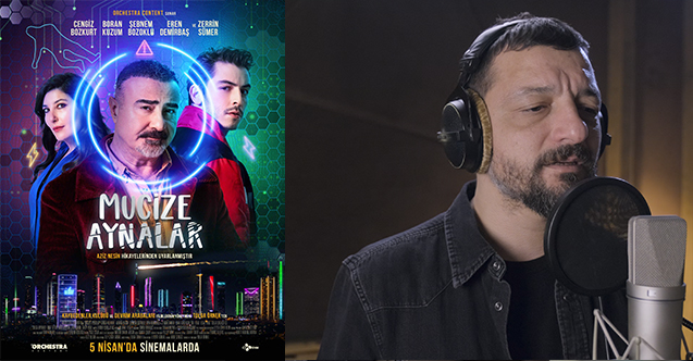 Mehmet Erdem  "Mucize Aynalar" filmi için stüdyoya girdi