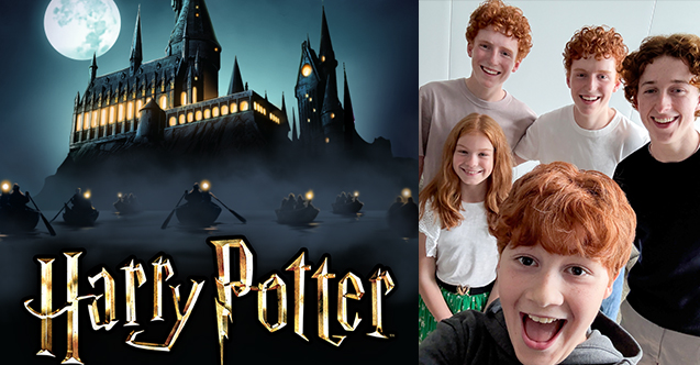 HARRY POTTER  dizisinde Weasley ailesinin çocukları belli oldu