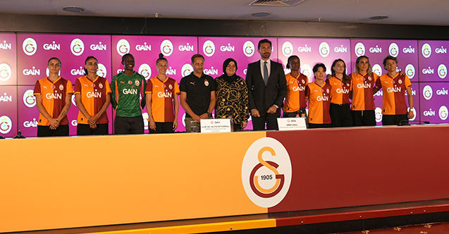 GAİN Medya’dan Galatasaray kadın futbol takımına güçlü destek!