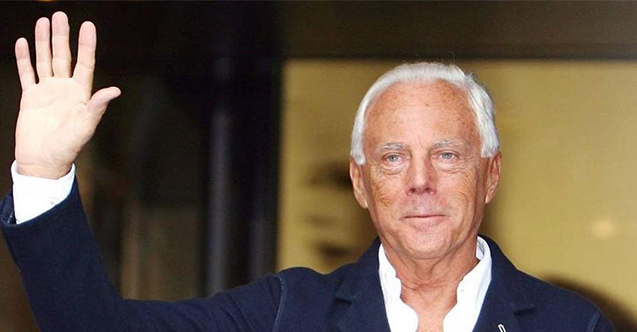 Modanın devi  Giorgio Armani hayata veda etti