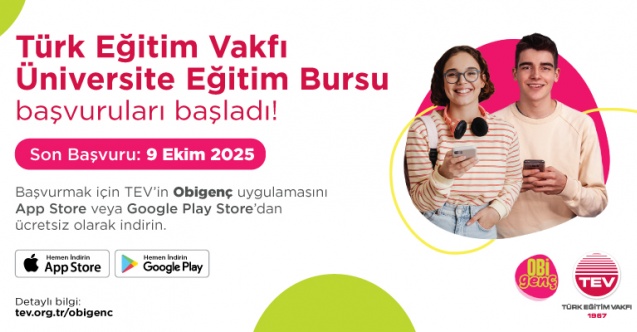 TEV üniversite eğitim bursu başvuruları başladı