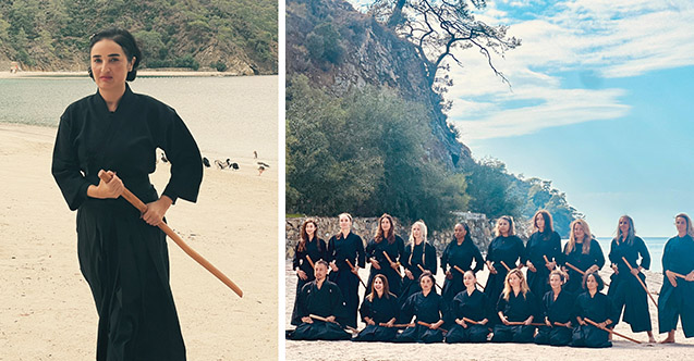 Fadik Sevin Atasoy samuray oldu!