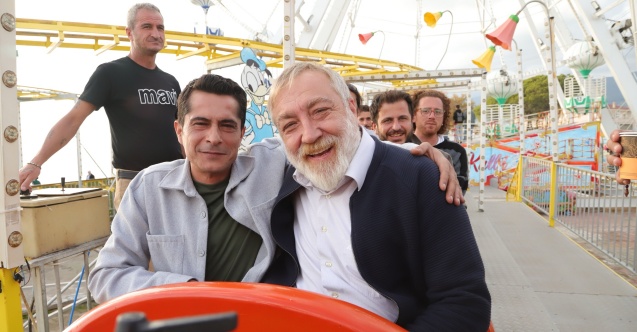 “Cennetin Çocukları” ekibi lunaparkta!