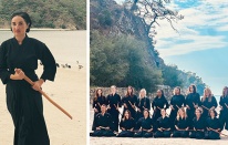 Fadik Sevin Atasoy samuray oldu!