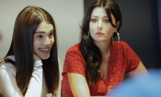 Çarpıntı dizisinin okuma provasından kareler