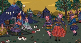 İllüstrasyonlarla “Yüzyıllık Yalnızlık”