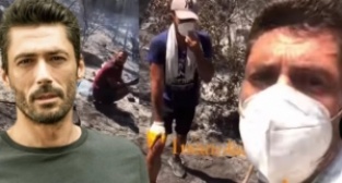 Pamir Pekin'den yangın söndürmeye destek