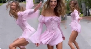 Şevval Şahin'in dansı gündem oldu