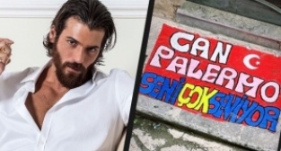 Can Yaman Palermo'yu salladı! 