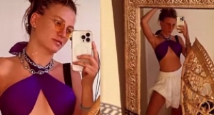 Serenay Sarıkaya dansıyla dikkat çekti!