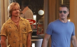 Brad Pitt’ “Once Upon a Time in Hollywood" setinde!