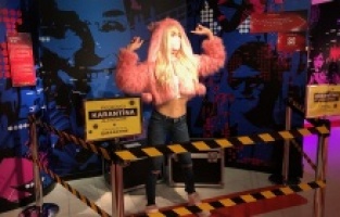 Aleyna Tilki’nin balmumu figürü karantinada!