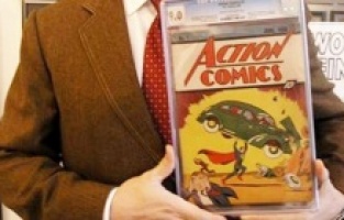 Superman çizgi romanı rekor fiyattan alıcı buldu