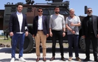 İbrahim Eren, "Teşkilat" setini ziyaret etti